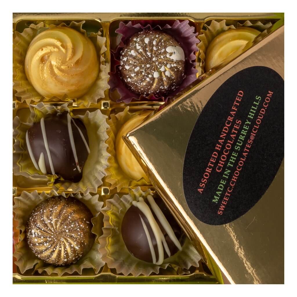 Sweet C's Assorted Box of 12 Chocolates