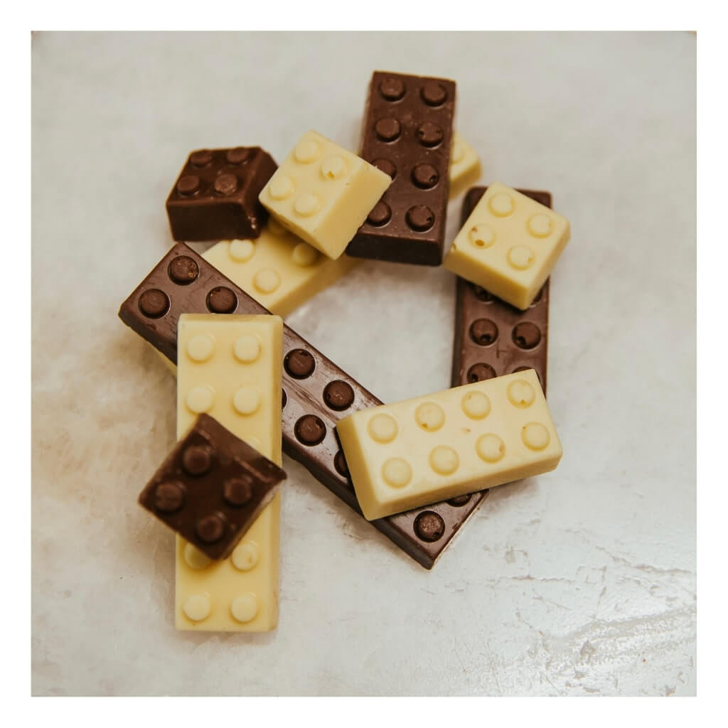 Sweet C's Mixed Chocolate Lego Bricks