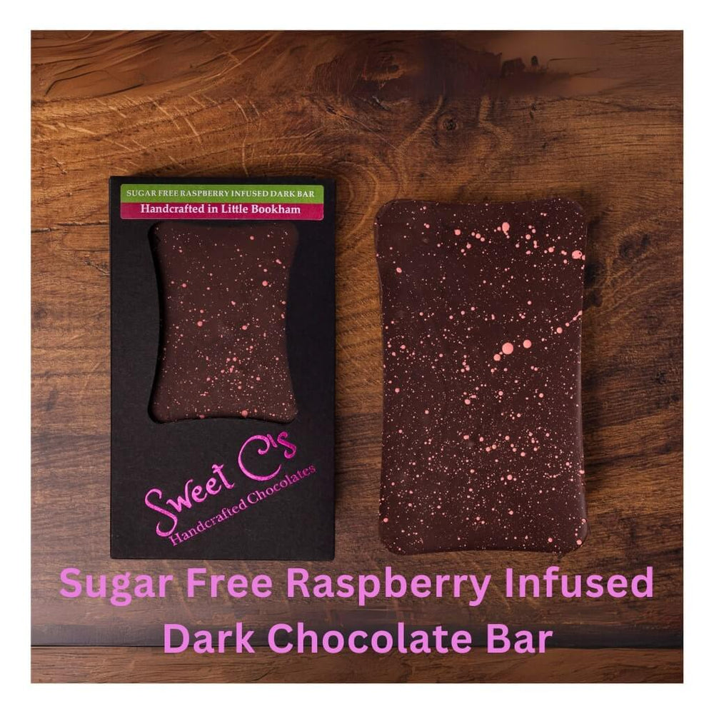 
                  
                    Bundle 4 favourites - Sugar Free Raspberry Dark Choc Bar
                  
                
