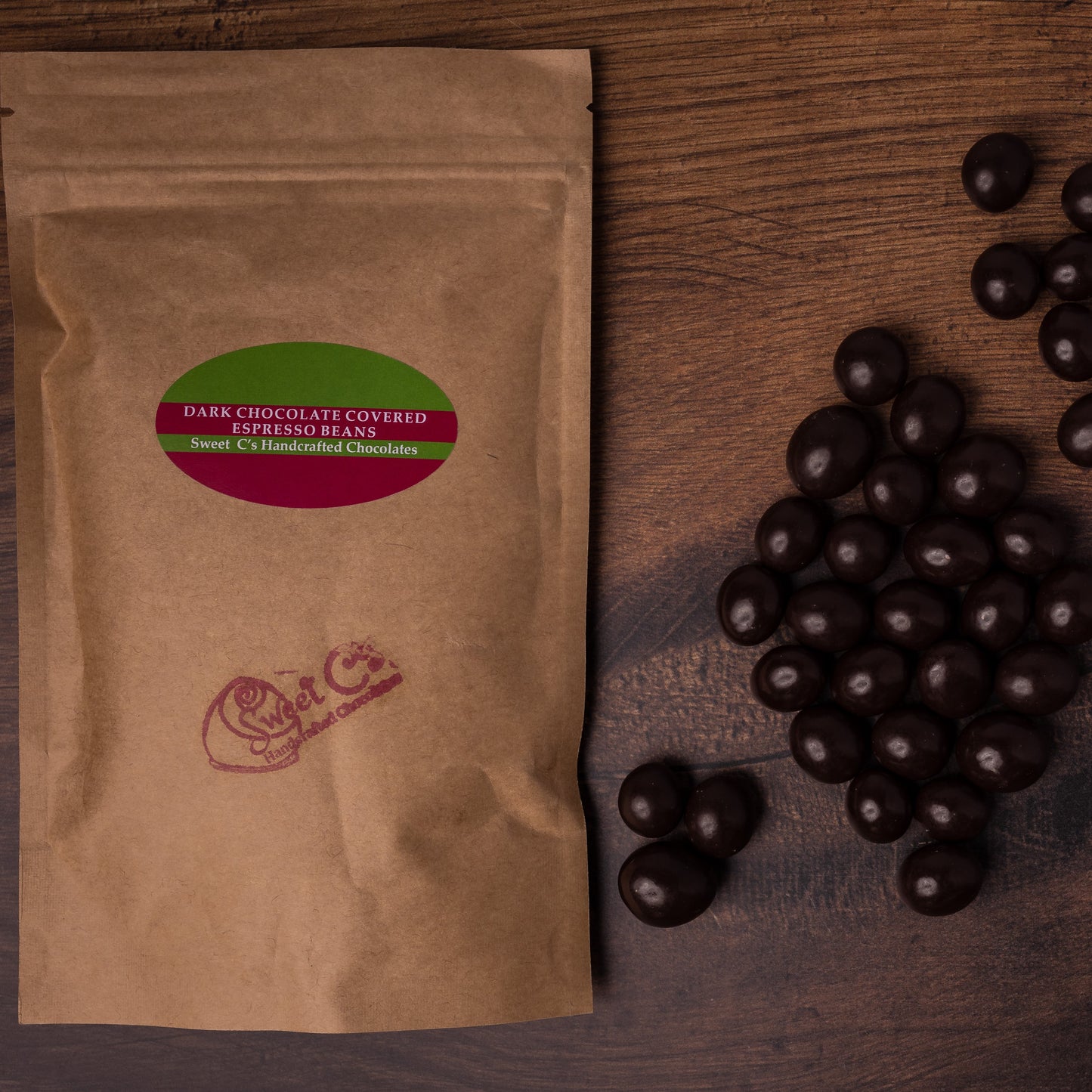 Dark Chocolate Enrobed Espresso Beans